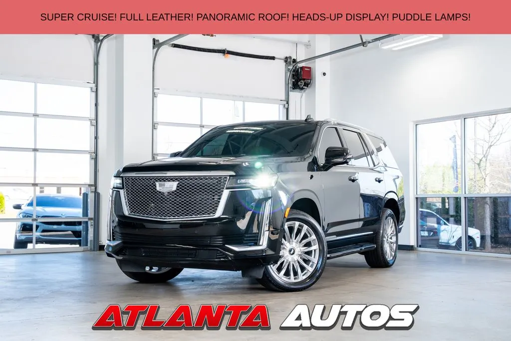 Black 2022 Cadillac Escalade Premium Luxury for sale in Marietta, GA