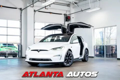 White 2022 Tesla Model X Plaid for sale in Marietta, GA