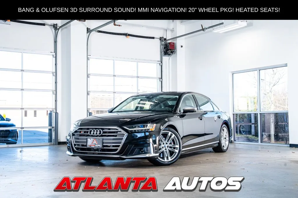 Black 2020 Audi S8 4.0T for sale in Marietta, GA