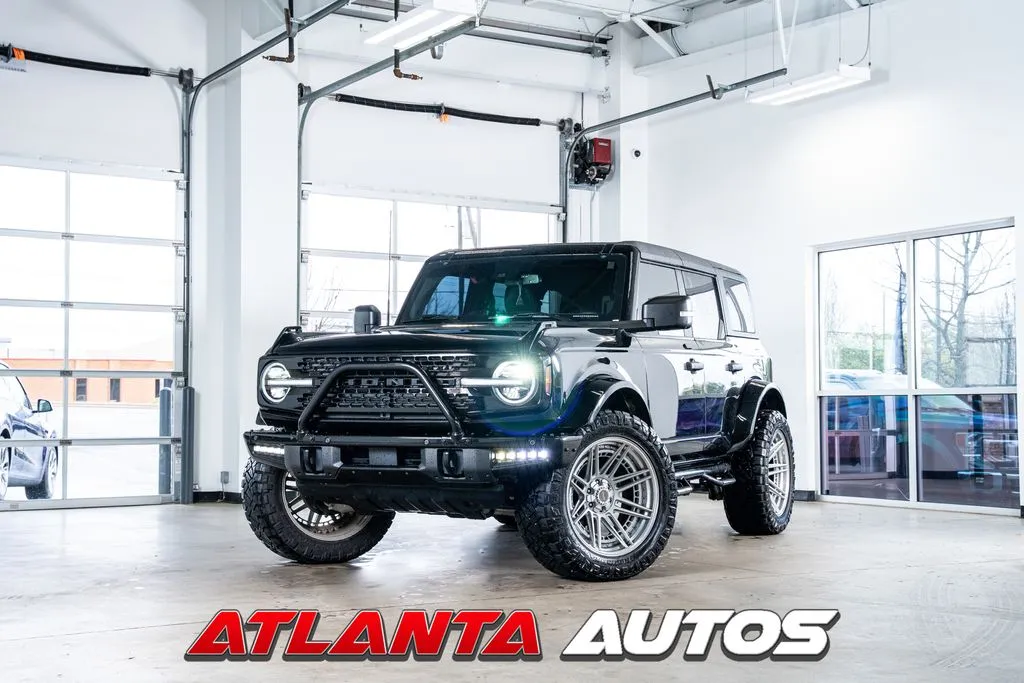 Black 2022 Ford Bronco Wildtrak for sale in Marietta, GA