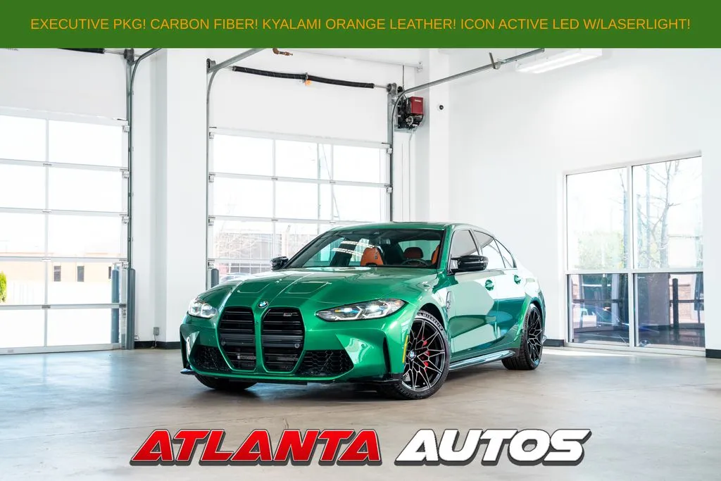 Green 2024 BMW M3 Competition for sale in Marietta, GA