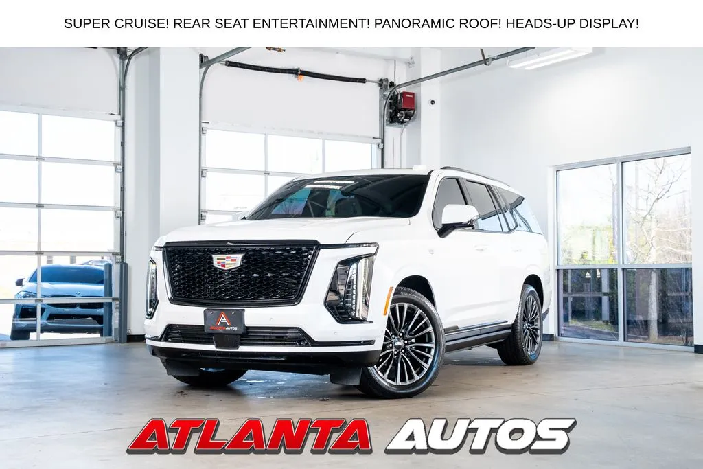 White 2025 Cadillac Escalade Sport Platinum for sale in Marietta, GA