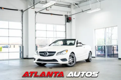 White 2014 Mercedes-Benz E-Class E 350 for sale in Marietta, GA
