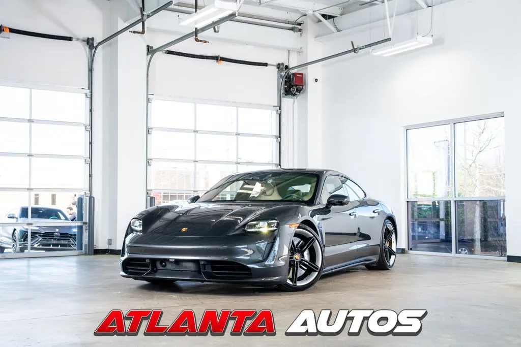 Gray 2020 Porsche Taycan Turbo for sale in Marietta, GA