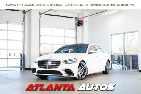White 2023 Mercedes-Benz S-Class S 500 for sale in Marietta, GA
