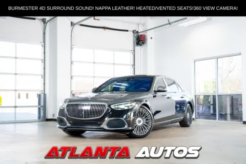 Black 2022 Mercedes-Benz S-Class Maybach S 580 for sale in Marietta, GA