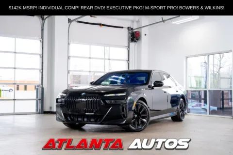 Black 2023 BMW 7 Series 760i xDrive for sale in Marietta, GA