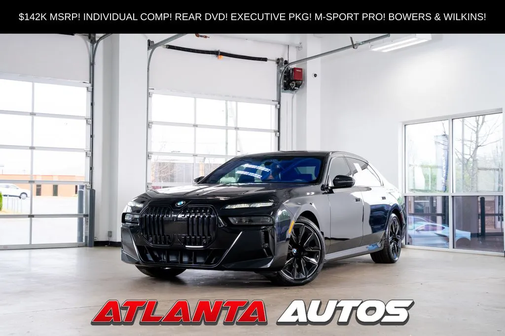 Black 2023 BMW 7 Series 760i xDrive for sale in Marietta, GA
