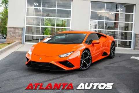 Orange 2021 Lamborghini Huracan EVO for sale in Marietta, GA