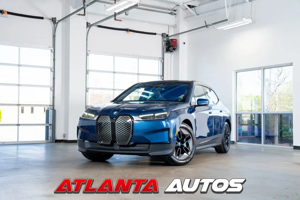 Blue 2023 BMW iX xDrive50 for sale in Marietta, GA