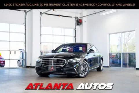 Black 2023 Mercedes-Benz S-Class S 580 for sale in Marietta, GA