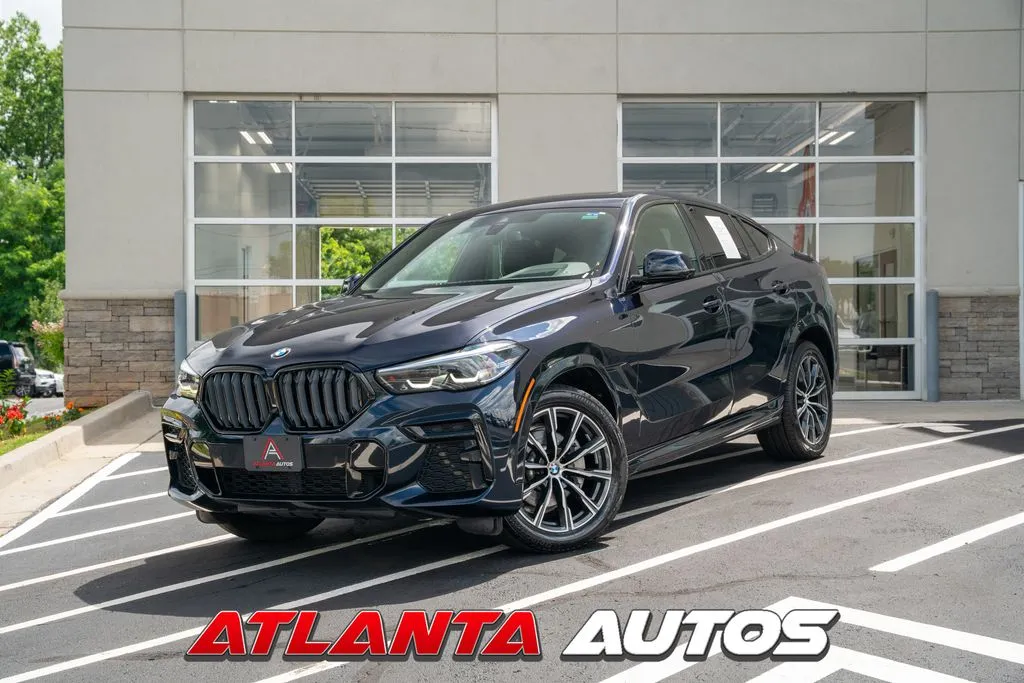 Black 2023 BMW X6 xDrive40i for sale in Marietta, GA