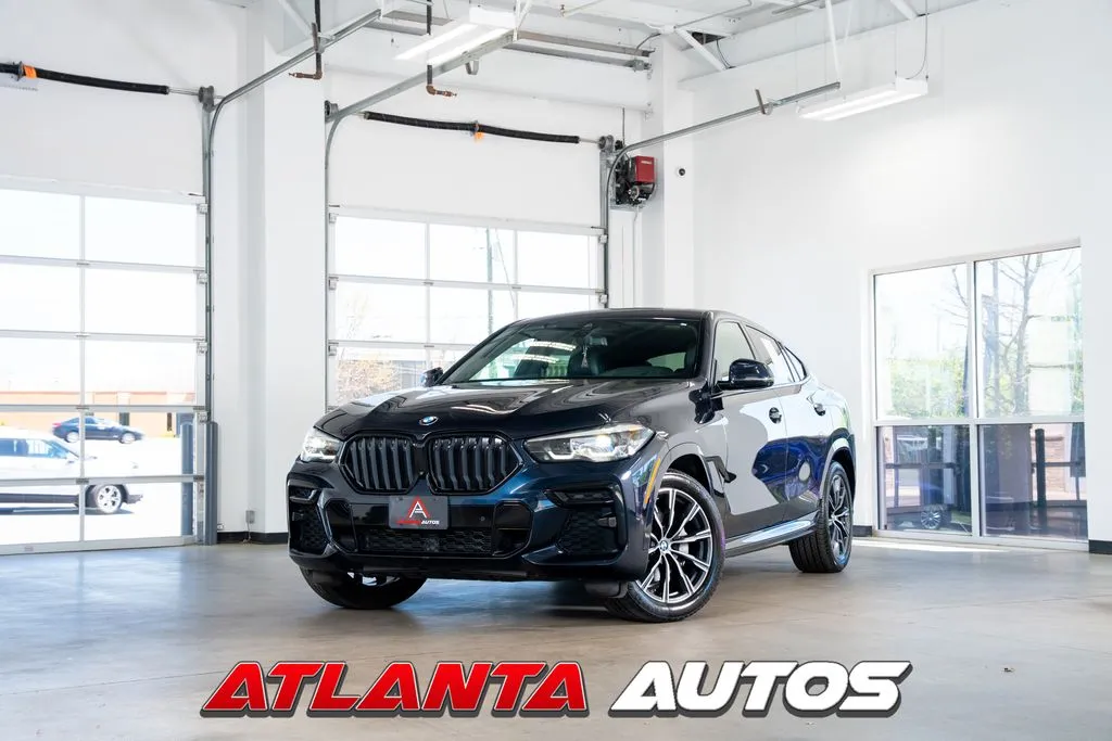 Black 2023 BMW X6 xDrive40i for sale in Marietta, GA