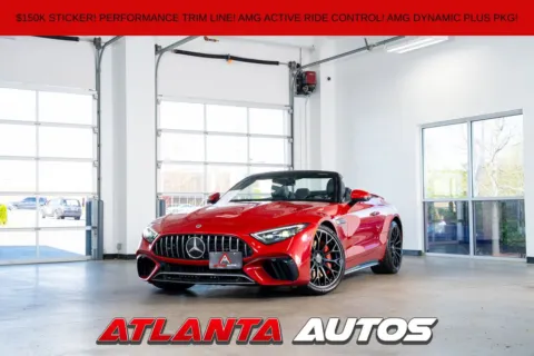 Red 2022 Mercedes-Benz SL-Class SL 55 AMG for sale in Marietta, GA