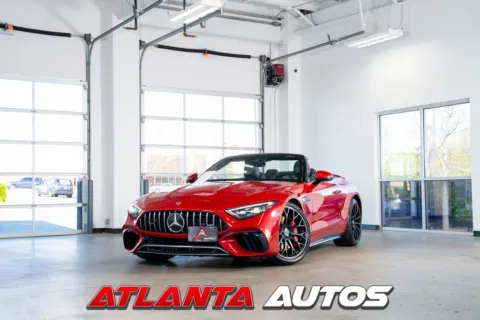 Red 2022 Mercedes-Benz SL-Class SL 55 AMG for sale in Marietta, GA