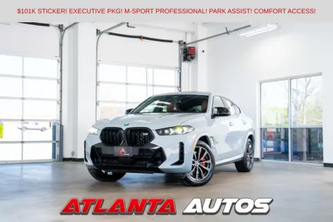 Gray 2025 BMW X6 M60i for sale in Marietta, GA