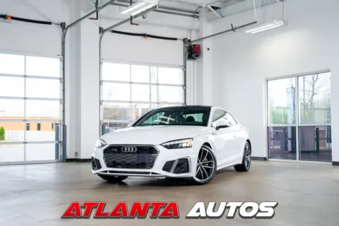 White 2024 Audi A5 45 S line Premium for sale in Marietta, GA