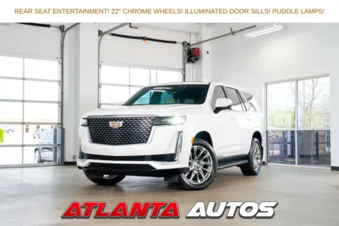 White 2021 Cadillac Escalade Premium Luxury for sale in Marietta, GA