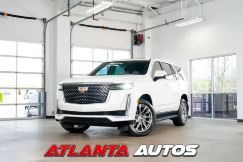 White 2021 Cadillac Escalade Premium Luxury for sale in Marietta, GA
