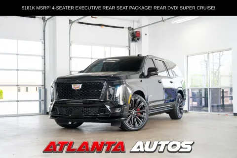 Black 2025 Cadillac Escalade ESV V-Series for sale in Marietta, GA