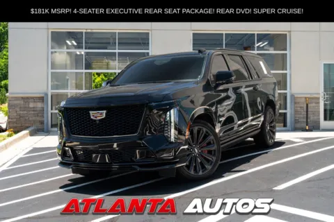 Black 2025 Cadillac Escalade ESV V-Series for sale in Marietta, GA