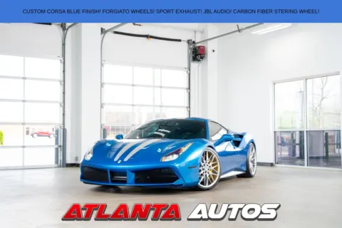 Blue 2019 Ferrari 488 GTB for sale in Marietta, GA