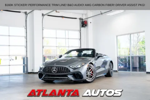 Gray 2022 Mercedes-Benz SL-Class SL 55 AMG for sale in Marietta, GA