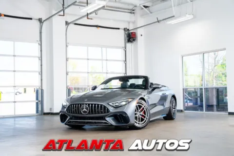 Gray 2022 Mercedes-Benz SL-Class SL 55 AMG for sale in Marietta, GA