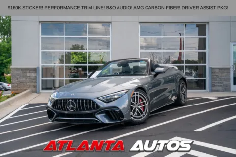 Gray 2022 Mercedes-Benz SL-Class SL 55 AMG for sale in Marietta, GA