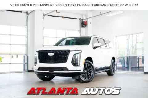 White 2025 Cadillac Escalade ESV Sport for sale in Marietta, GA