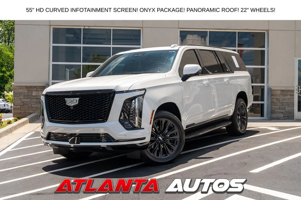 White 2025 Cadillac Escalade ESV Sport for sale in Marietta, GA