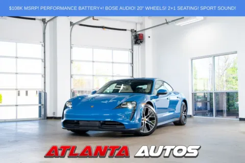 Blue 2024 Porsche Taycan for sale in Marietta, GA