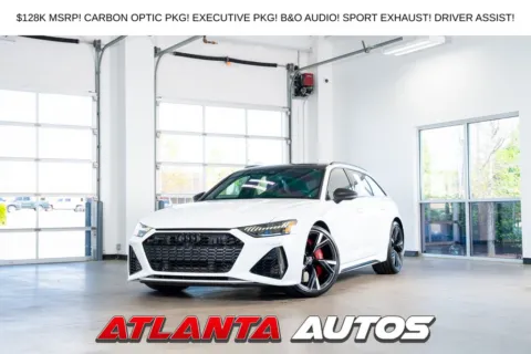 White 2021 Audi RS 6 4.2 for sale in Marietta, GA