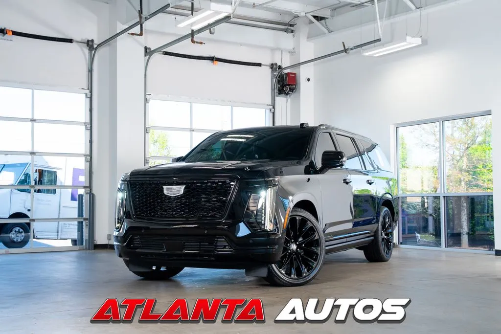 Black 2026 Cadillac Escalade ESV Platinum Edition for sale in Marietta, GA