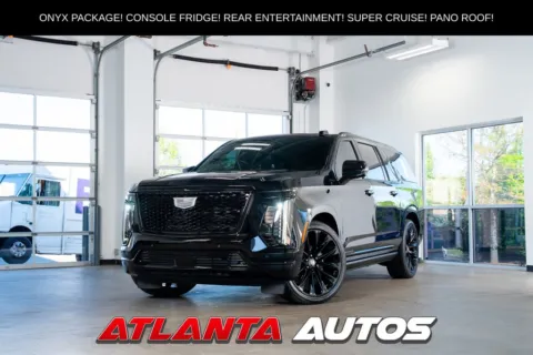 Black 2026 Cadillac Escalade ESV Platinum Edition for sale in Marietta, GA