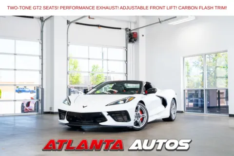 White 2023 Chevrolet Corvette Stingray for sale in Marietta, GA