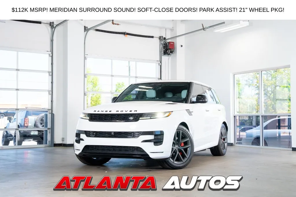 White 2025 Land Rover Range Rover Sport Plug-in Hybrid Dynamic SE for sale in Marietta, GA