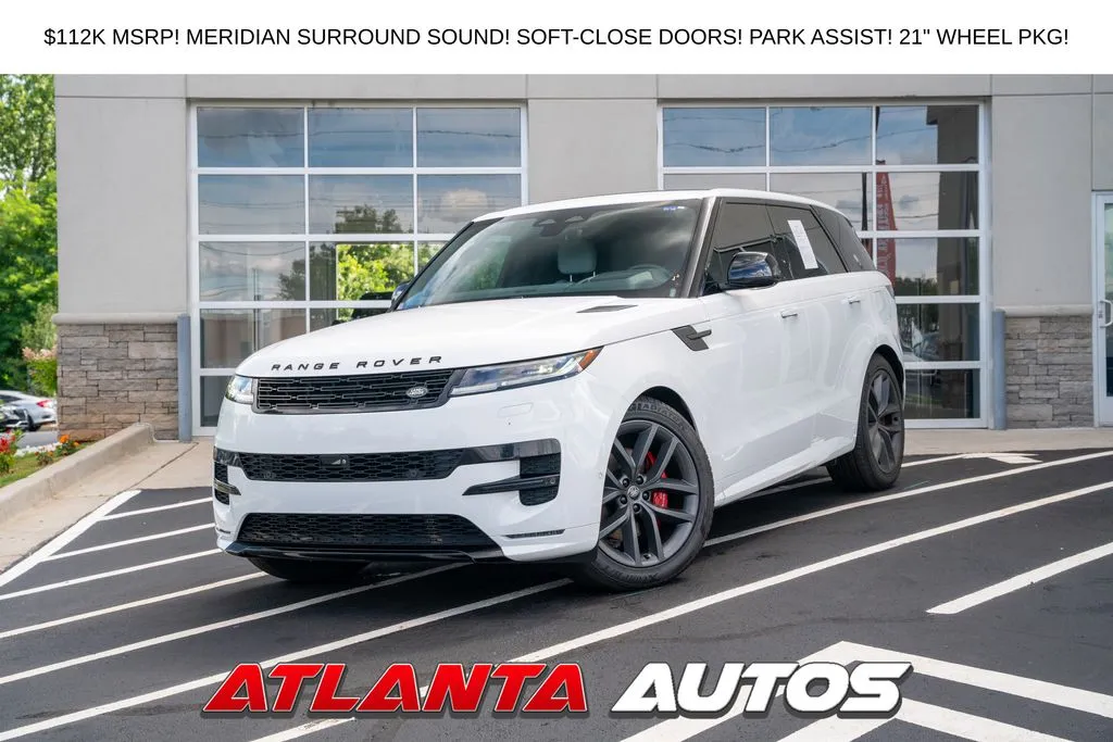 White 2025 Land Rover Range Rover Sport Plug-in Hybrid Dynamic SE for sale in Marietta, GA