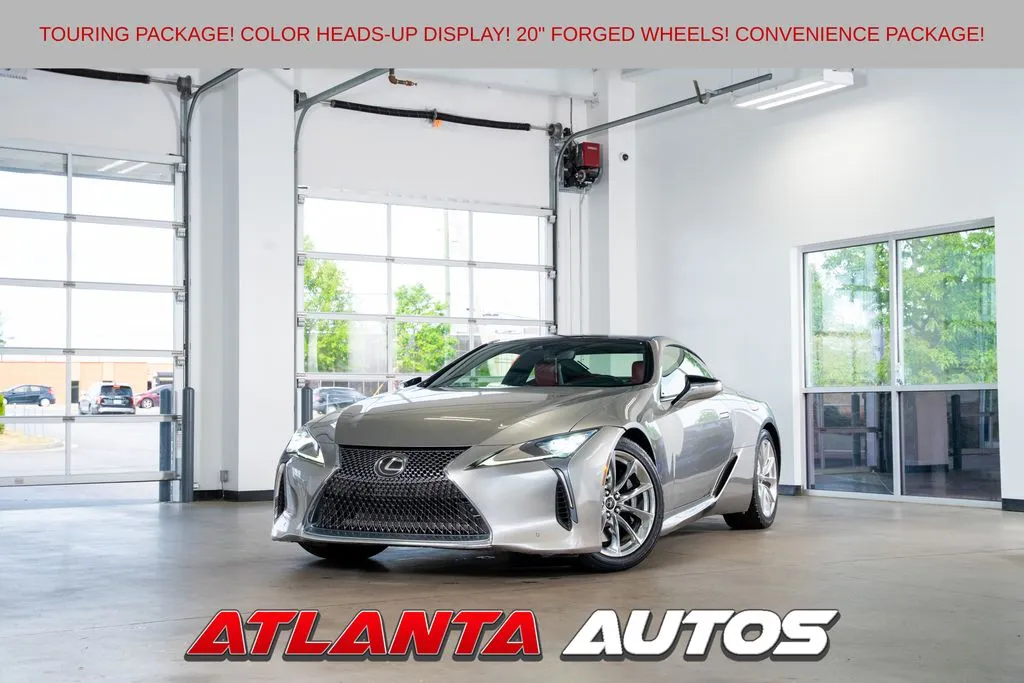Silver 2018 Lexus LC 500 for sale in Marietta, GA