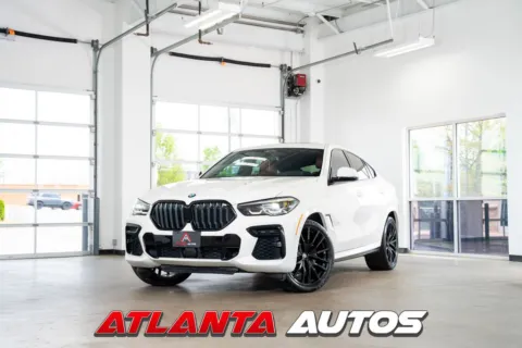 White 2022 BMW X6 xDrive40i for sale in Marietta, GA