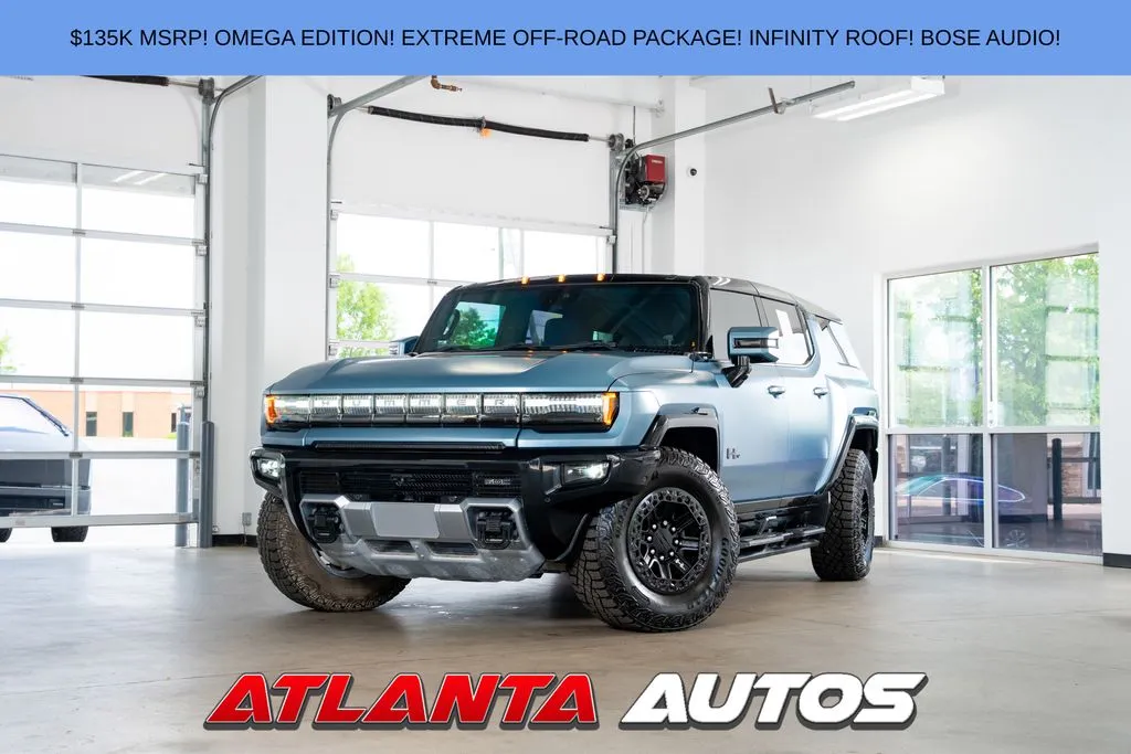 Blue 2024 GMC Hummer EV SUV 3X for sale in Marietta, GA
