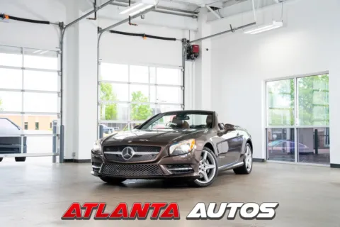 Brown 2015 Mercedes-Benz SL-Class SL 550 for sale in Marietta, GA