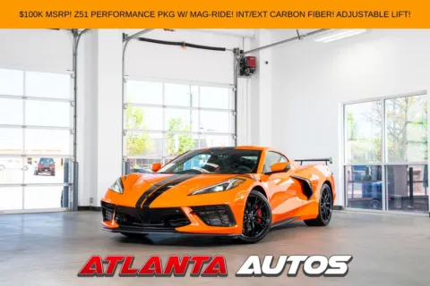 Orange 2023 Chevrolet Corvette Stingray for sale in Marietta, GA