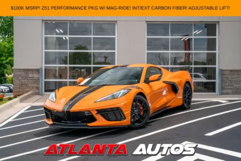 Orange 2023 Chevrolet Corvette Stingray for sale in Marietta, GA