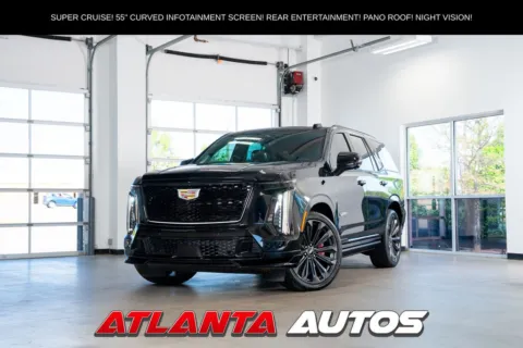Black 2025 Cadillac Escalade V-Series for sale in Marietta, GA