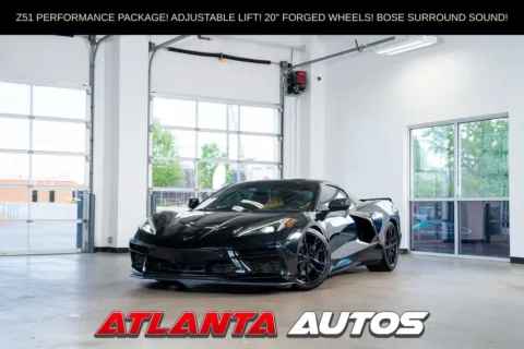 Black 2023 Chevrolet Corvette Stingray for sale in Marietta, GA
