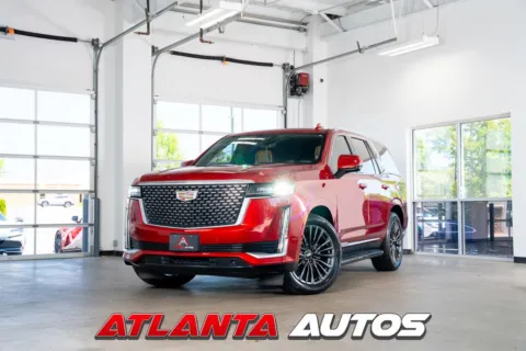 Red 2021 Cadillac Escalade Premium Luxury for sale in Marietta, GA