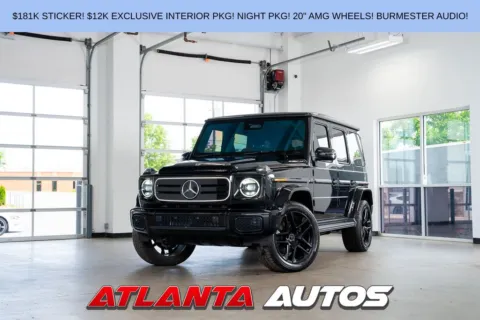 Black 2025 Mercedes-Benz G-Class G 580 for sale in Marietta, GA