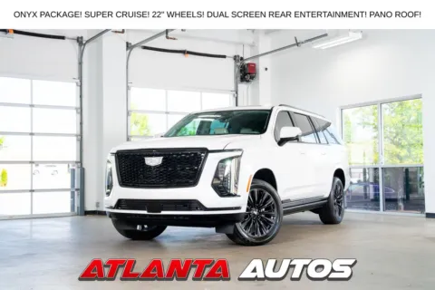White 2025 Cadillac Escalade ESV Sport Platinum for sale in Marietta, GA