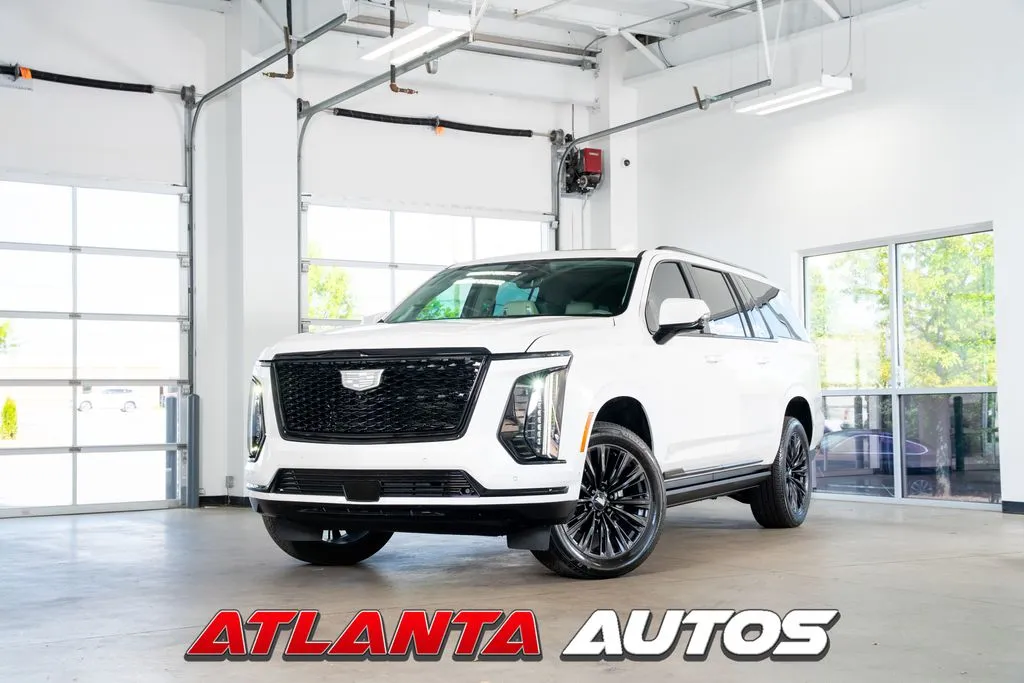 White 2025 Cadillac Escalade ESV Sport Platinum for sale in Marietta, GA
